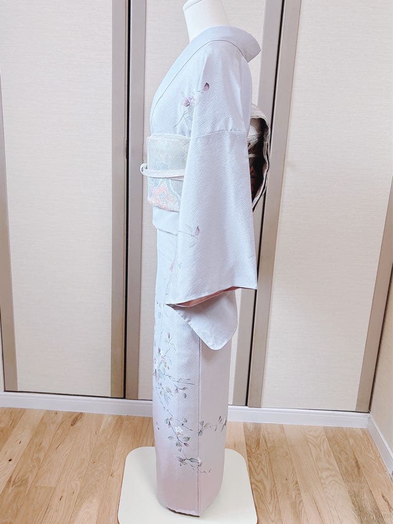 美品　訪問着　フルセット　裄66 友禅 卒業式　入学式　結婚式　M S 袋帯