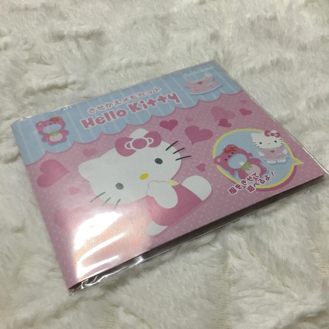 きせかえメモセット　キティちゃん