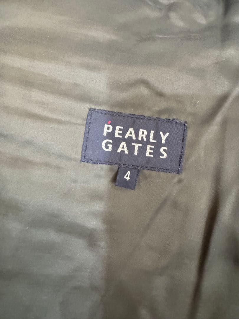 PEARLY GATES(パーリーゲイツ)秋冬チェック柄パンツ
