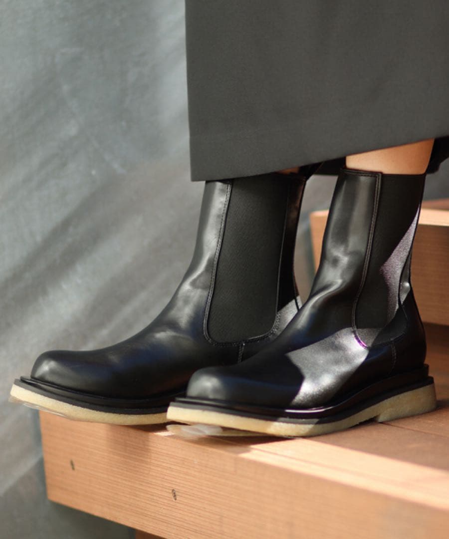 靴 TODAYFUL Leather Middle Boots 36