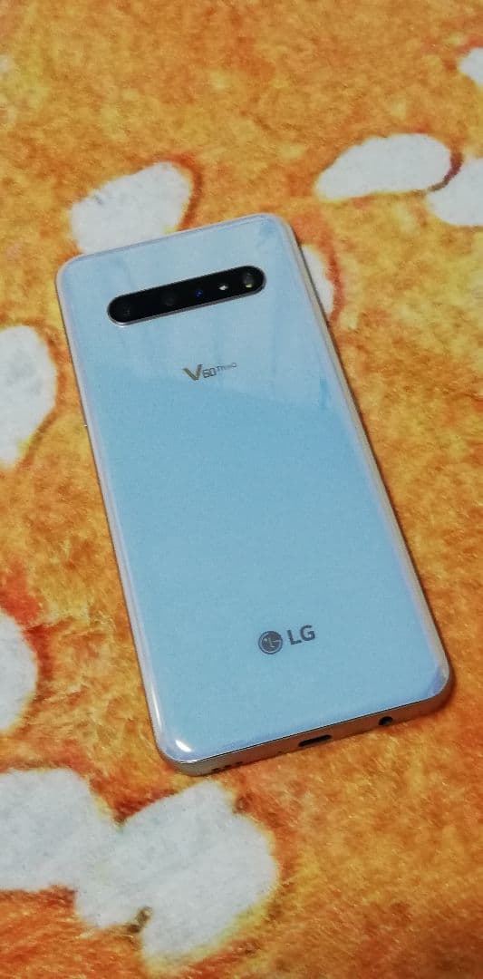 LG V60 ThinQ 5G 本体 ゴールド