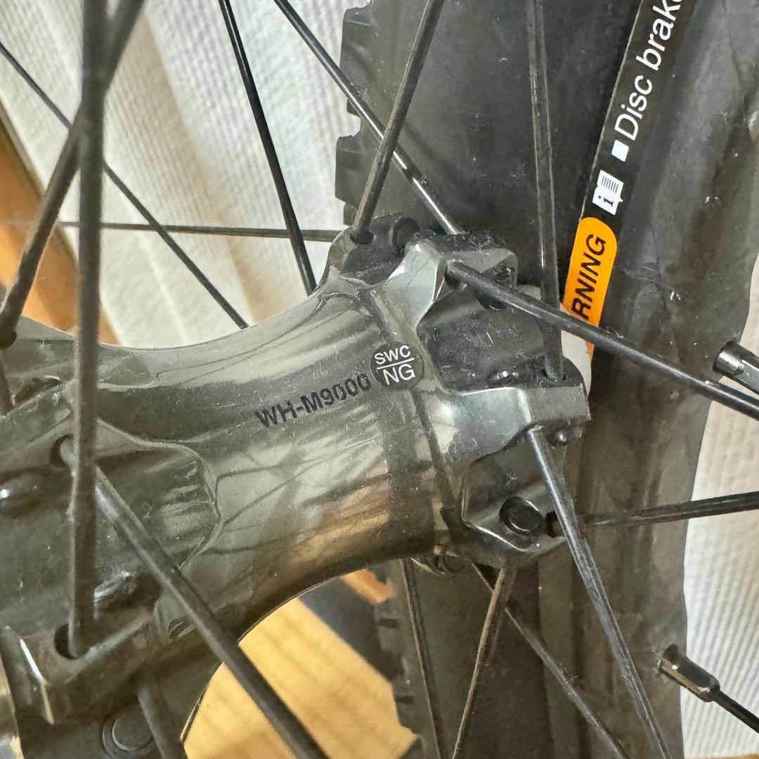【値下げ】シマノ MTBホイール WH-M9000-TL(XC用27.5インチ)