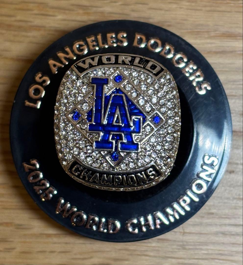⭐️期間限定価格⭐️大谷翔平 2025ワールドチャンピオンリング　専用台座セット