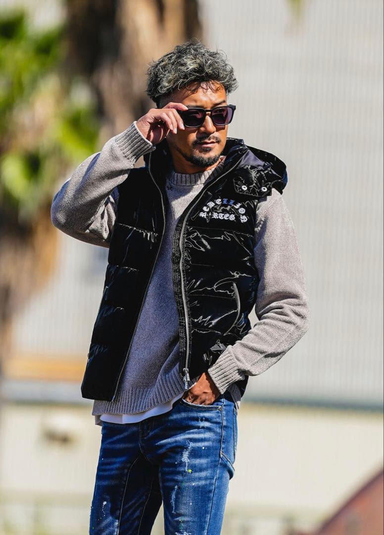 adamsJUGGLER ダウンベスト Mサイズ