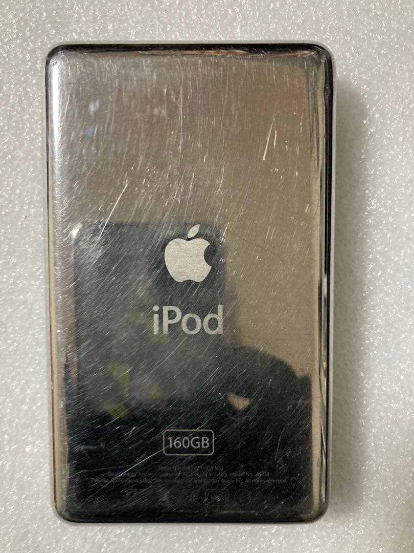 iPod classic 厚型160GB →厚型80GB 動作確認済音出しOK