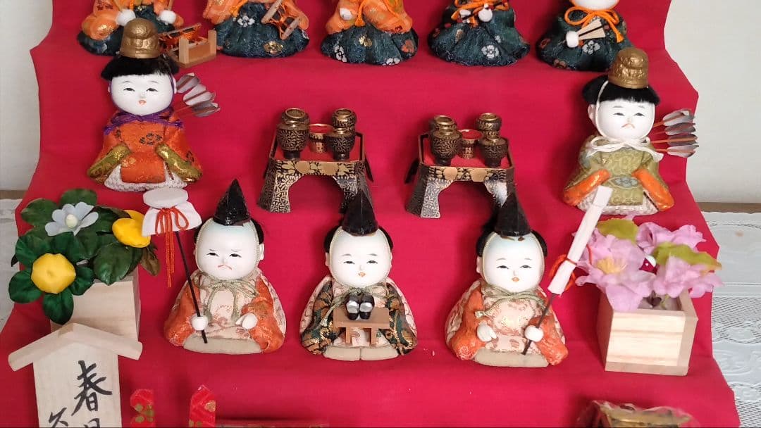 ゆ*ご様 ミニミニ雛人形セット