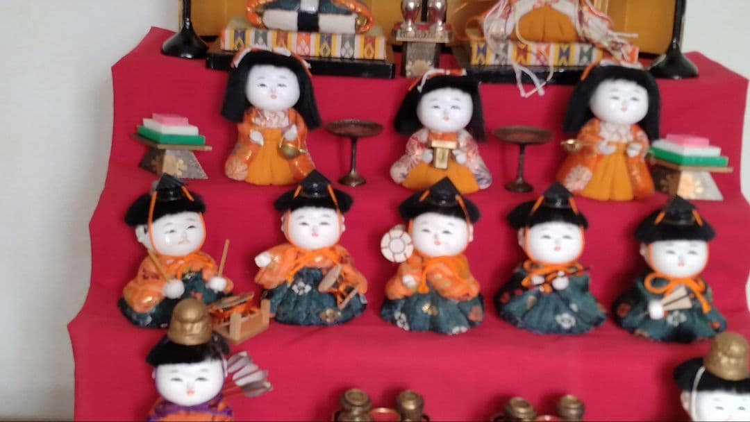 ゆ*ご様 ミニミニ雛人形セット