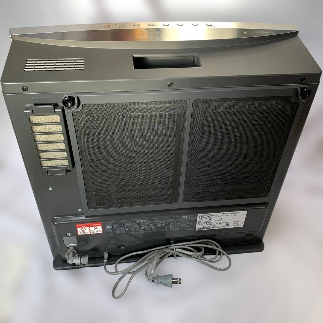 ガスファンヒーター NR-C535XFH-WS タッチパネル　新品同様