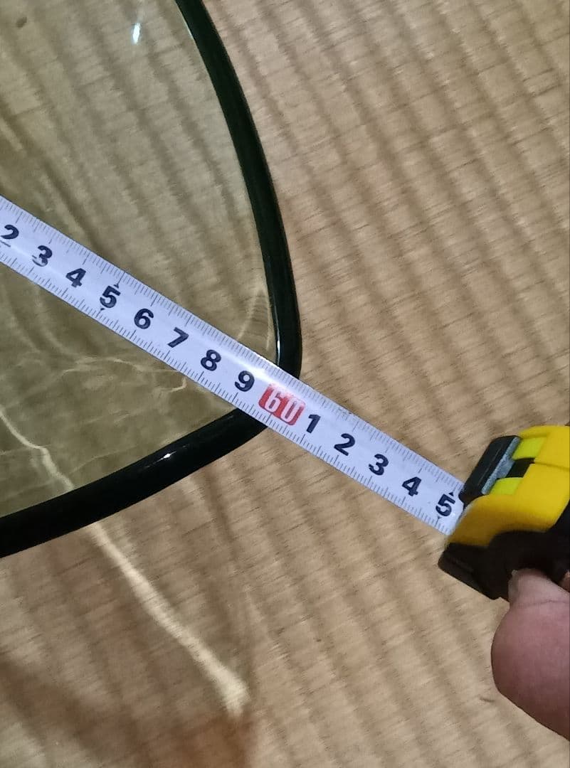 ガラス製オーバル型ボウル