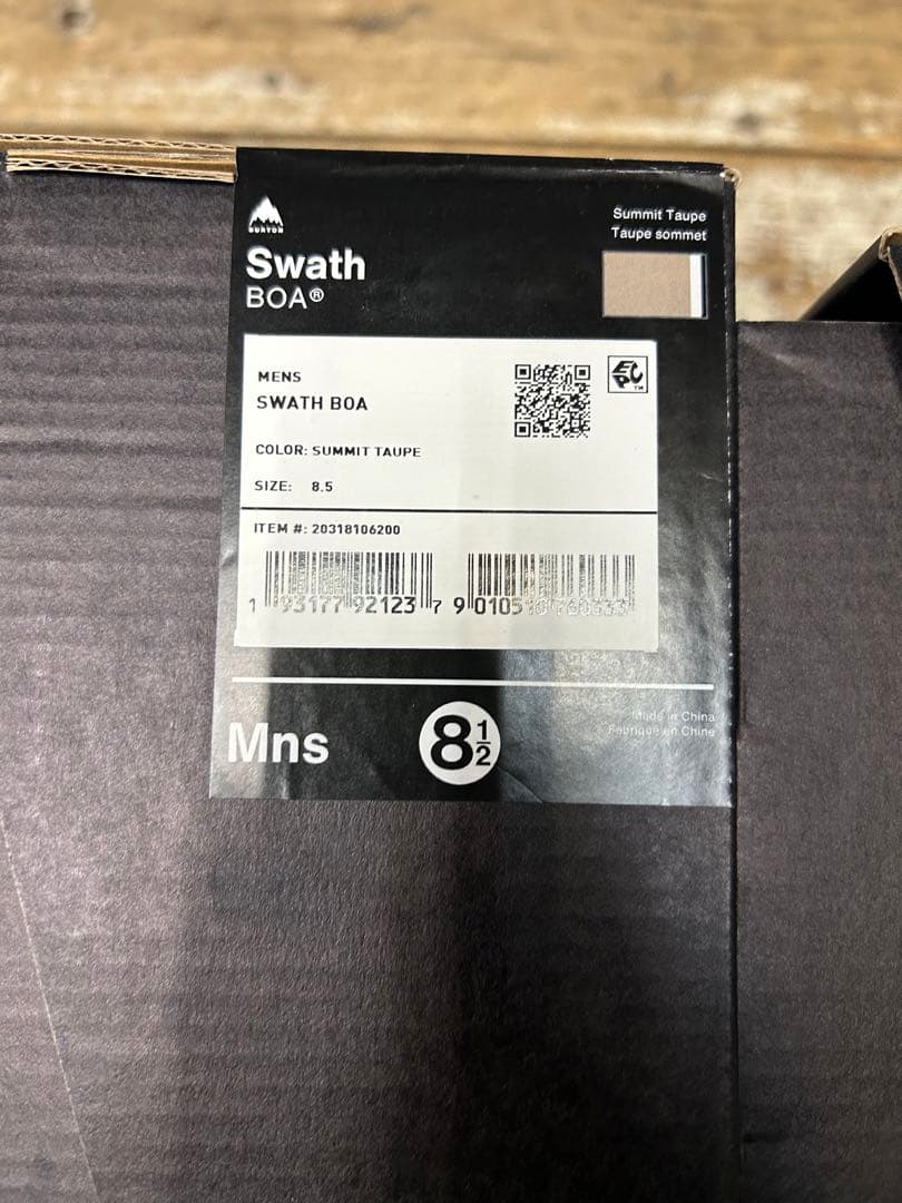 【新品】BURTON Swath BOA 24-25モデル 26.5 最安値❗️
