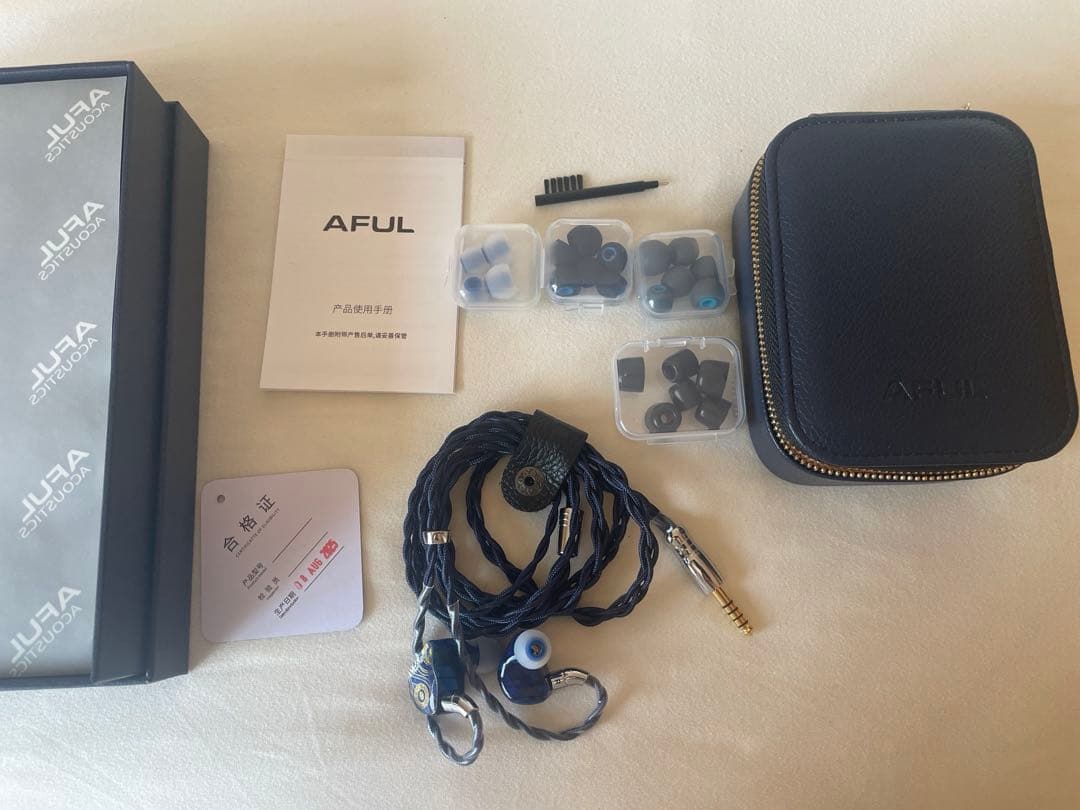 【美品】Aful cantor イヤホン