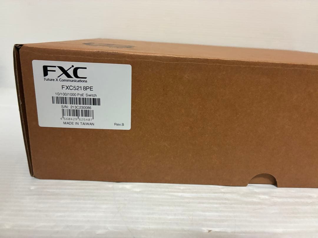 FXC PoE ギガビット 18ポート L2スイッチングハブ FXC5218PE