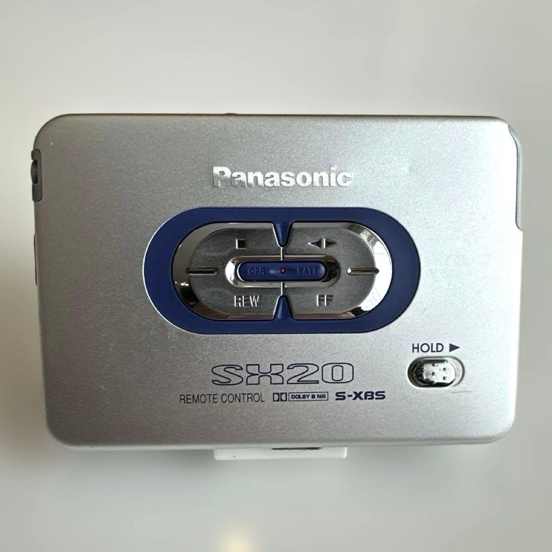 【美品DE修復品】Panasonic カセットプレーヤー RQ-SX20