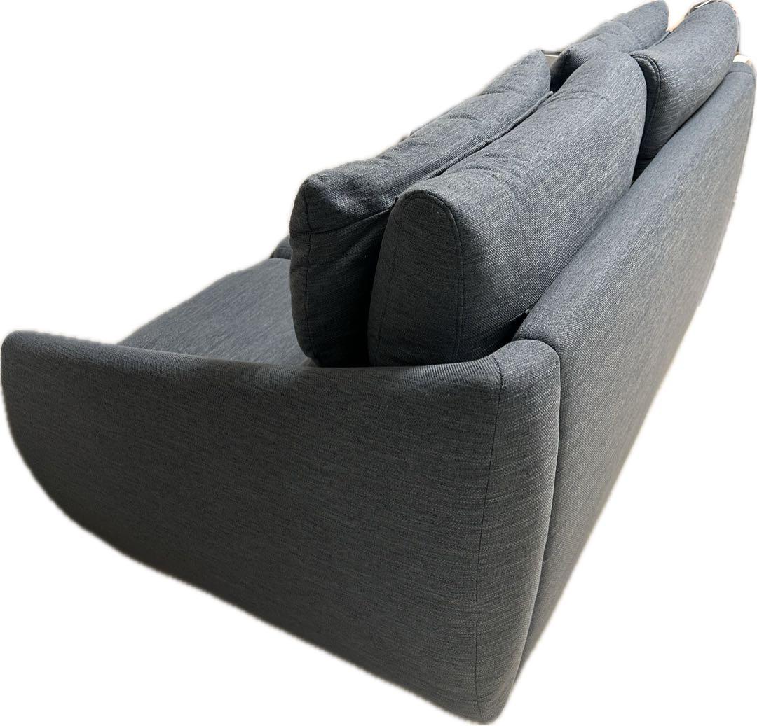 ニトリ 2P ソファ Nポケット ターコイズブルー