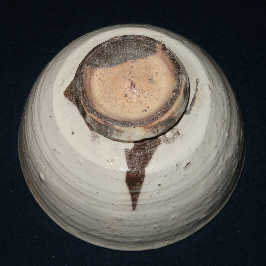 【茶道具】石田陶春作　丹波焼　茶碗　立花大亀老師箱書付