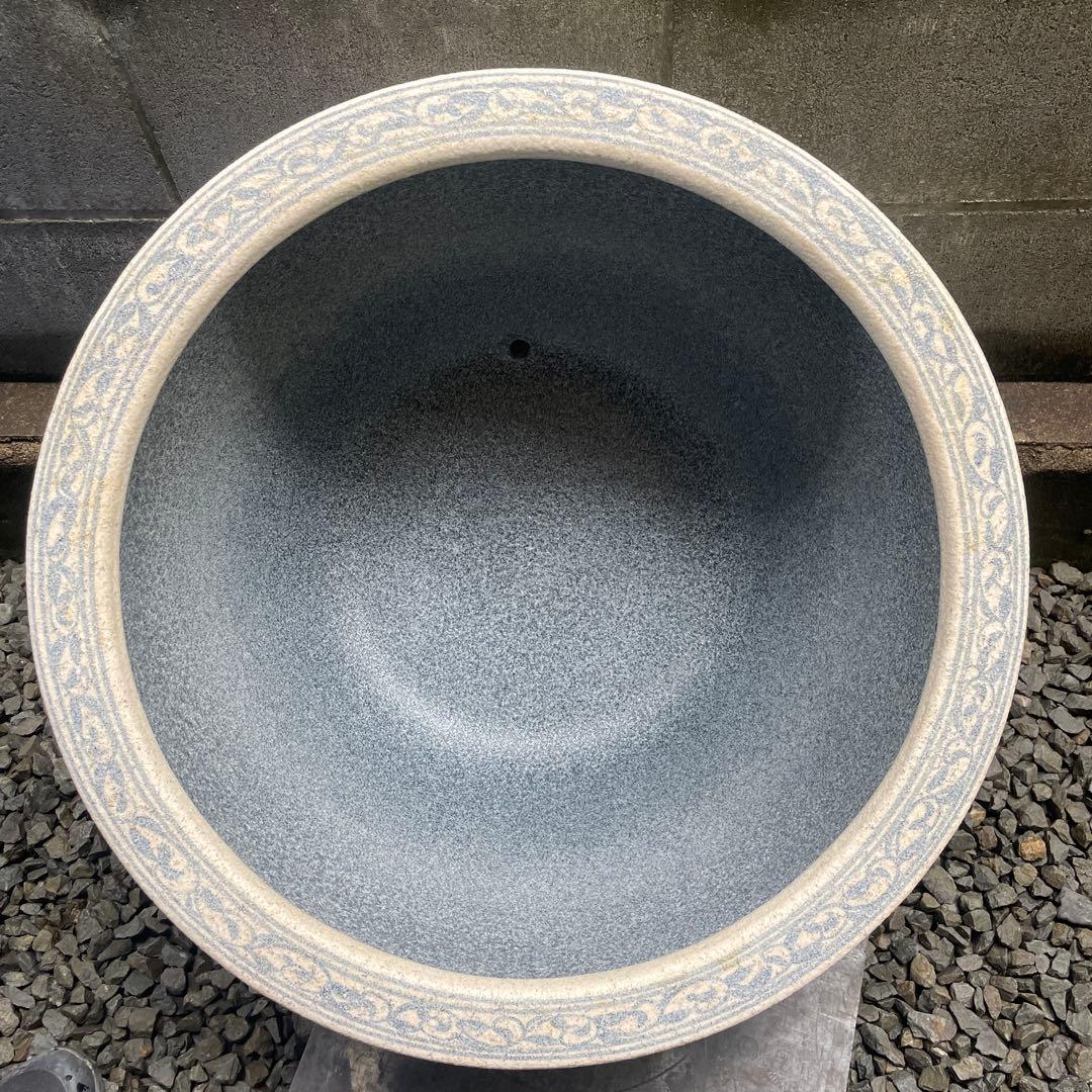 睡蓮鉢　金魚鉢　メダカ鉢　水鉢　21号63cm 大型