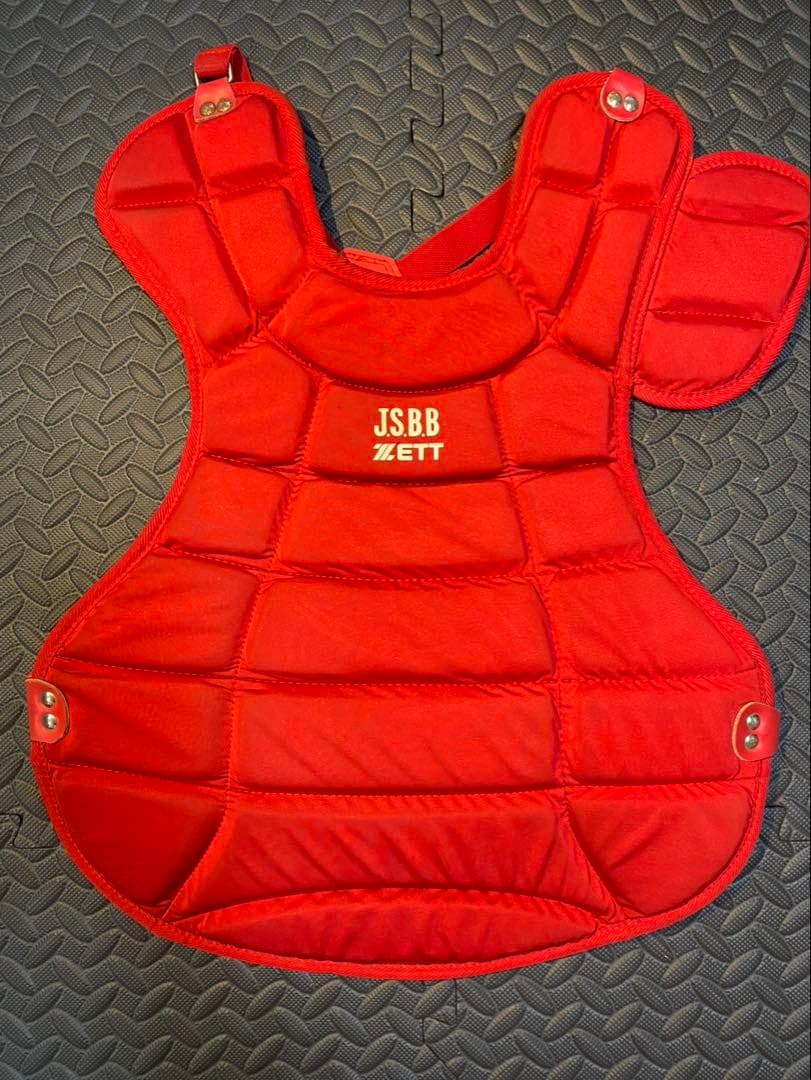 ゼット ZETT 軟式用 防具6点セット キャッチャー　プロテクター　中古