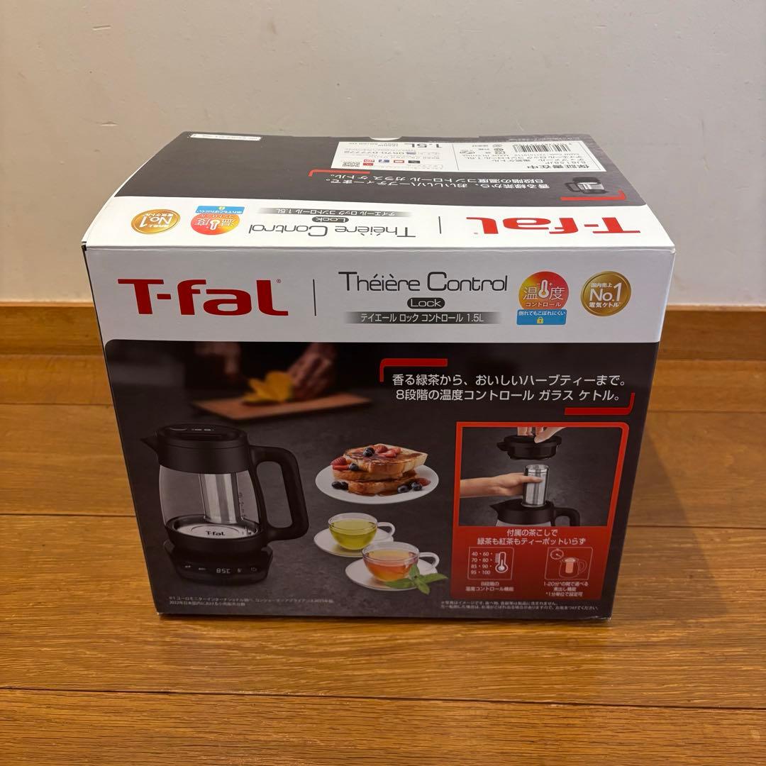 ティファール 電気ケトル 1.5L ガラス製
