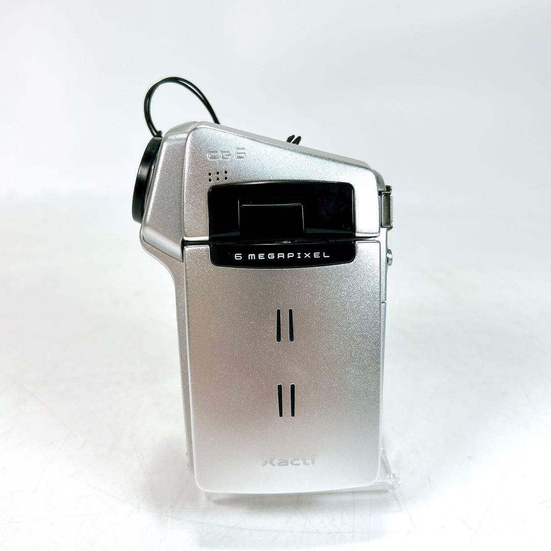 【極美品】SANYO Xacti CG6 DMX-CG6(S) ビデオカメラ