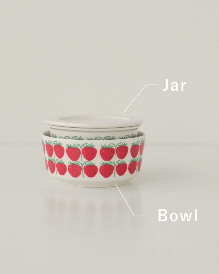 アラビア　ポモナ　ストロベリー　ジャー