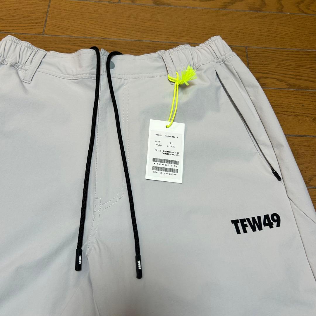 【新品】　TFW49 OCTA ZIP PANTS ライトグレー