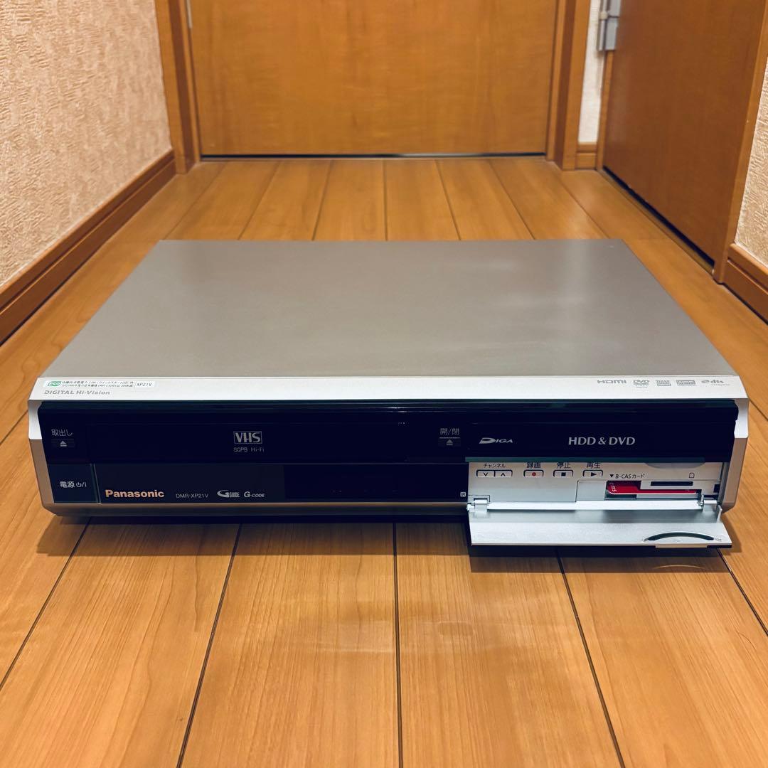 Panasonic DMR-XP21V VHS DVD ダビング 動作品