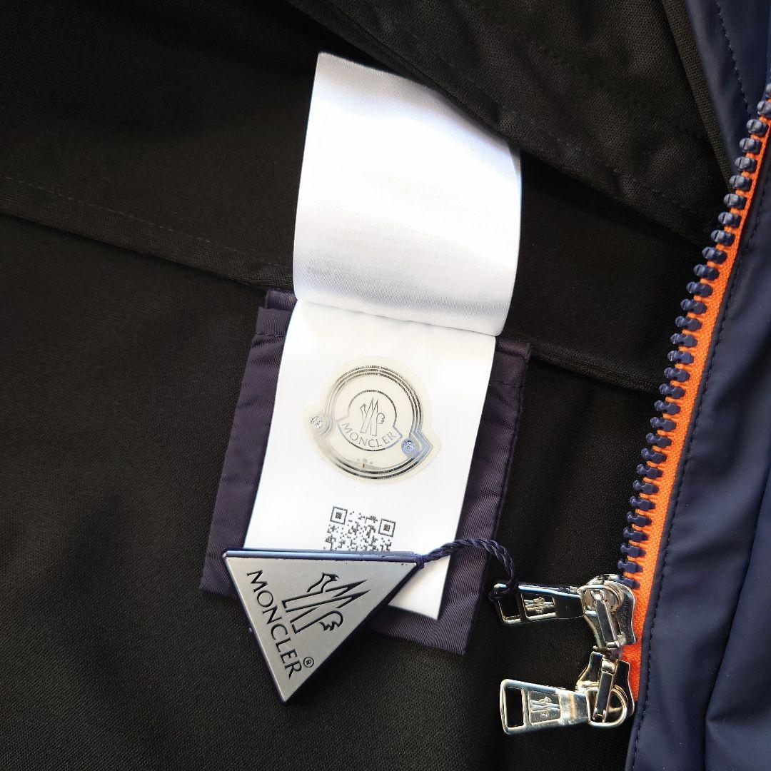 【未使用】MONCLER　フーディ スプリングコート　LORMONT　ネイビー