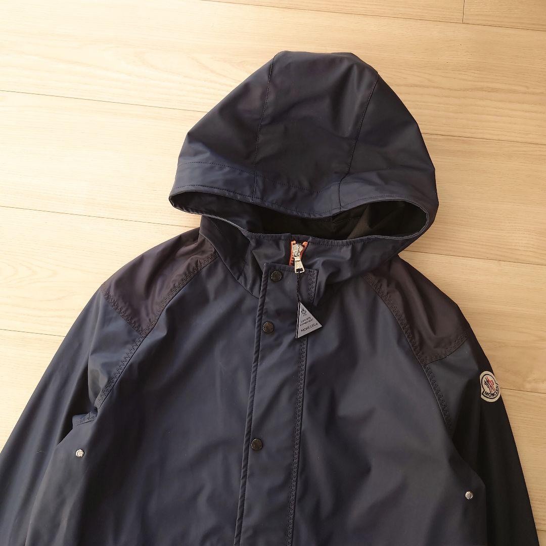【未使用】MONCLER　フーディ スプリングコート　LORMONT　ネイビー