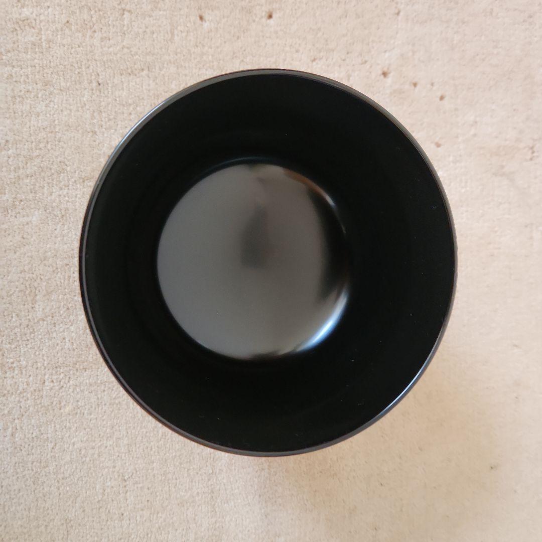 L【新品、超美品】象彦　汁椀　 日月 白檀睦美椀　五客セット