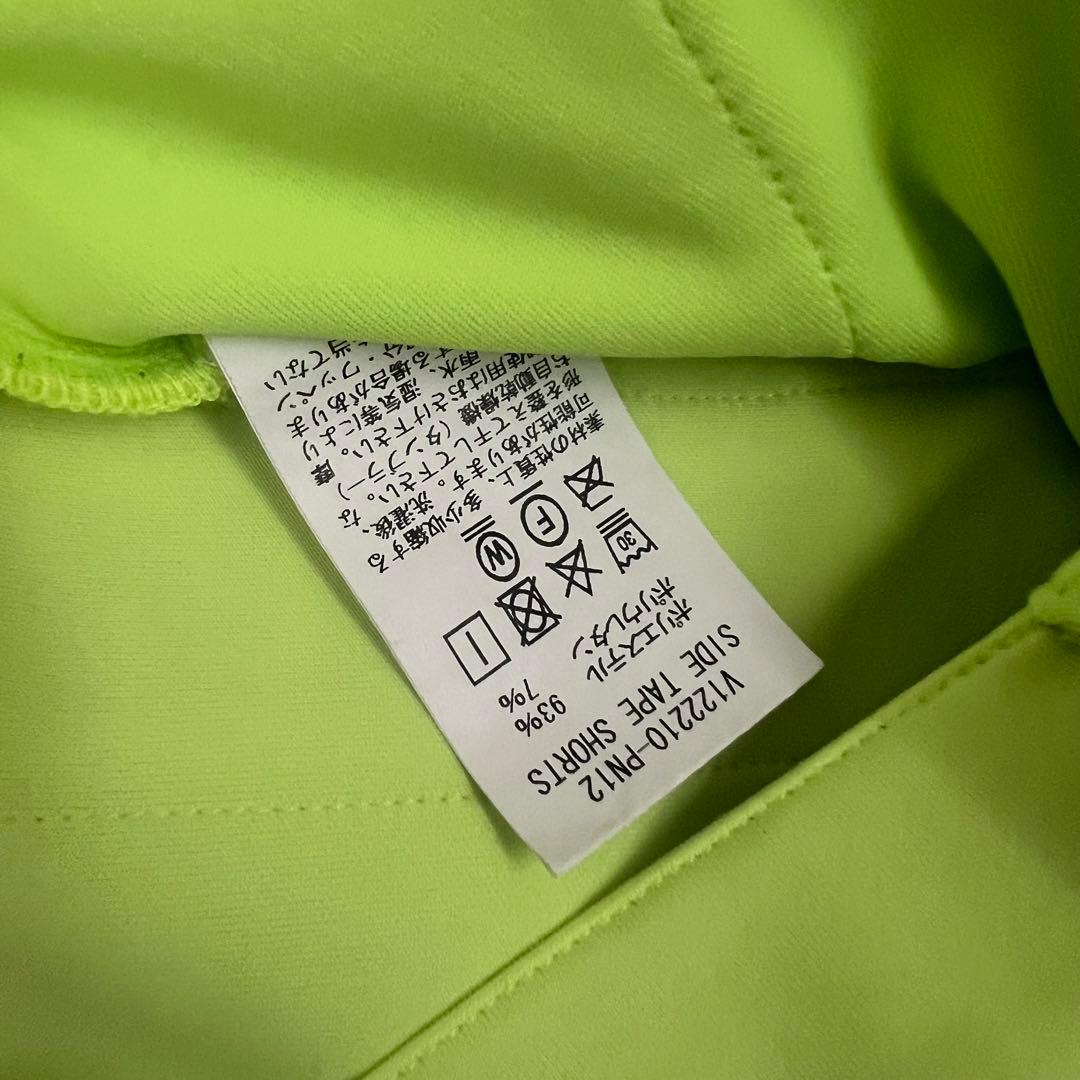 V12 ヴィトゥエルヴ セットアップ　ゴルフ　メンズ　XXL 蛍光色