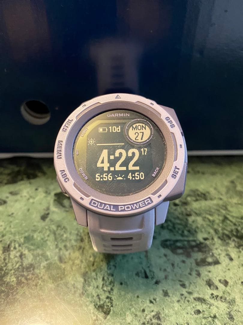 GARMIN DUAL POWER デジタル腕時計