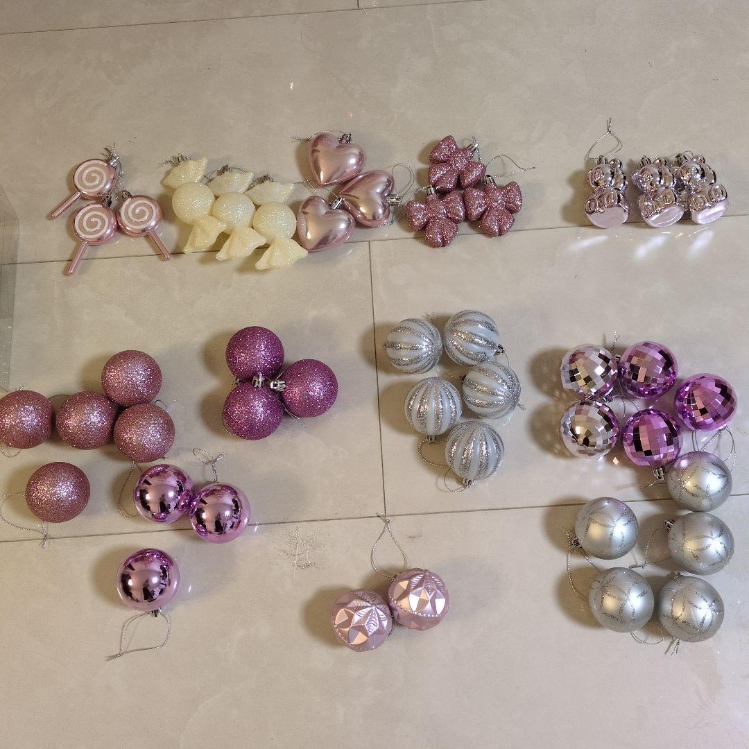 b*y様 フランフラン　ピンククリスマスツリー150㌢