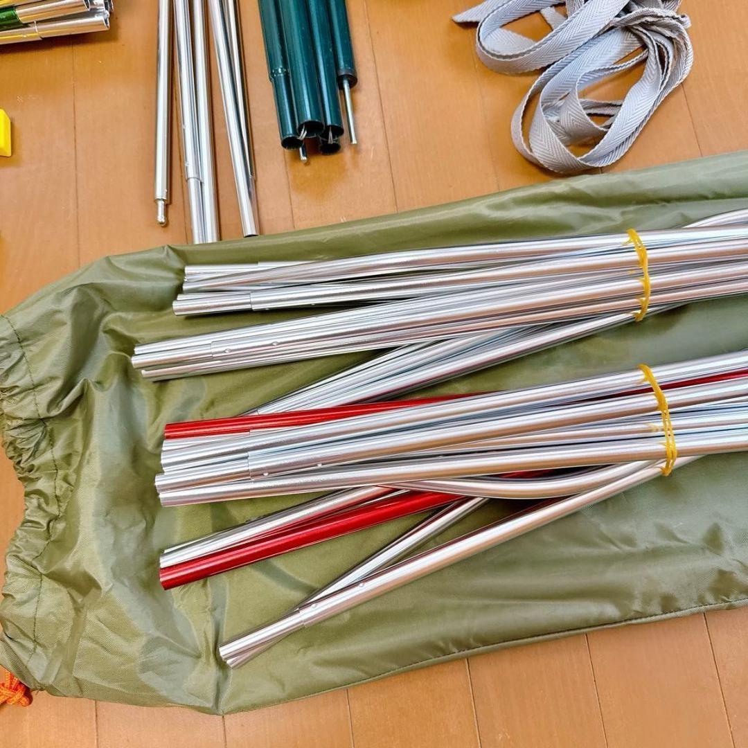 美品 コールマン タフスクリーン 2ルームハウス オリーブ/サンド 付属品完備