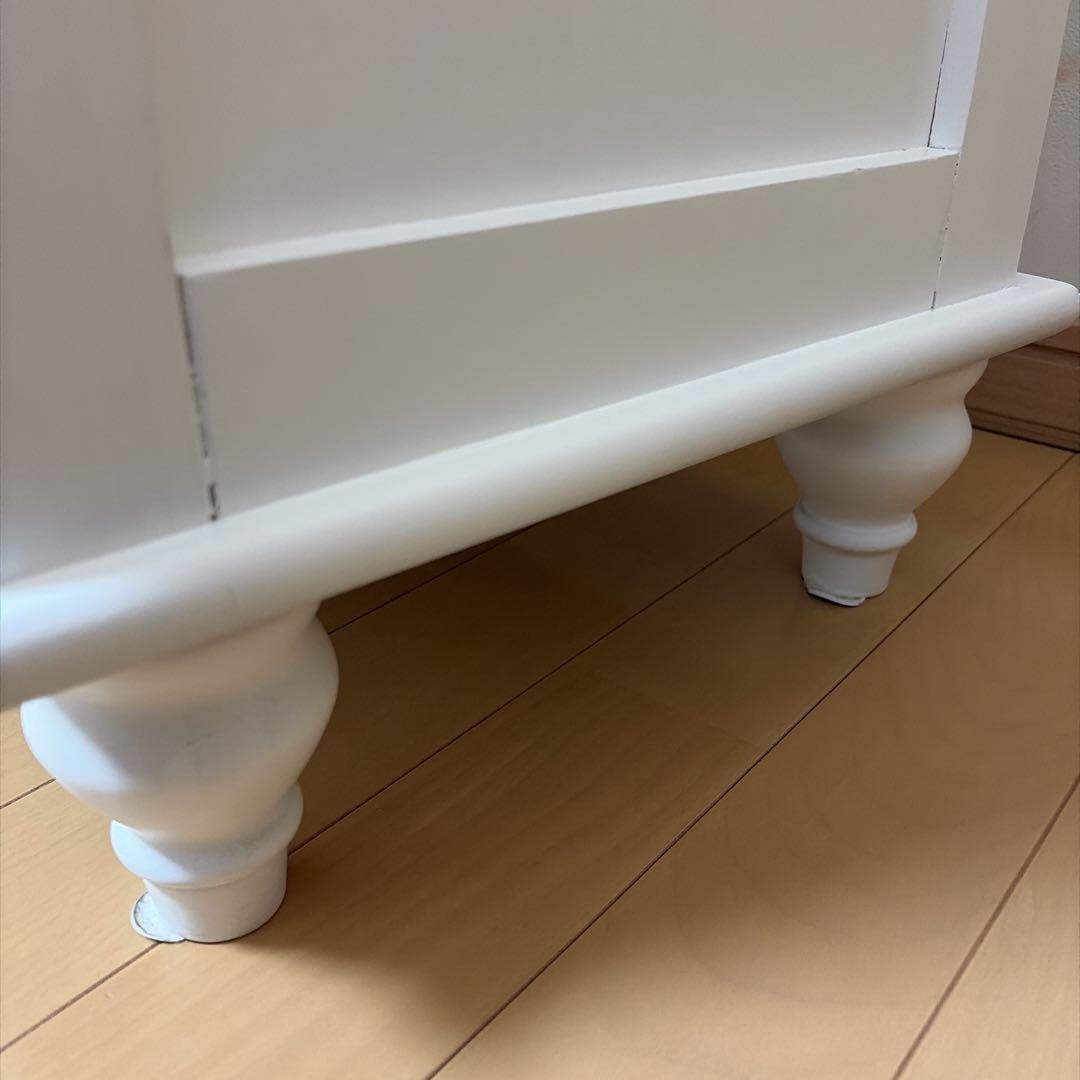 ロマンティックプリンセス ロマプリ 5段 チェスト Deux 姫系家具 白家具