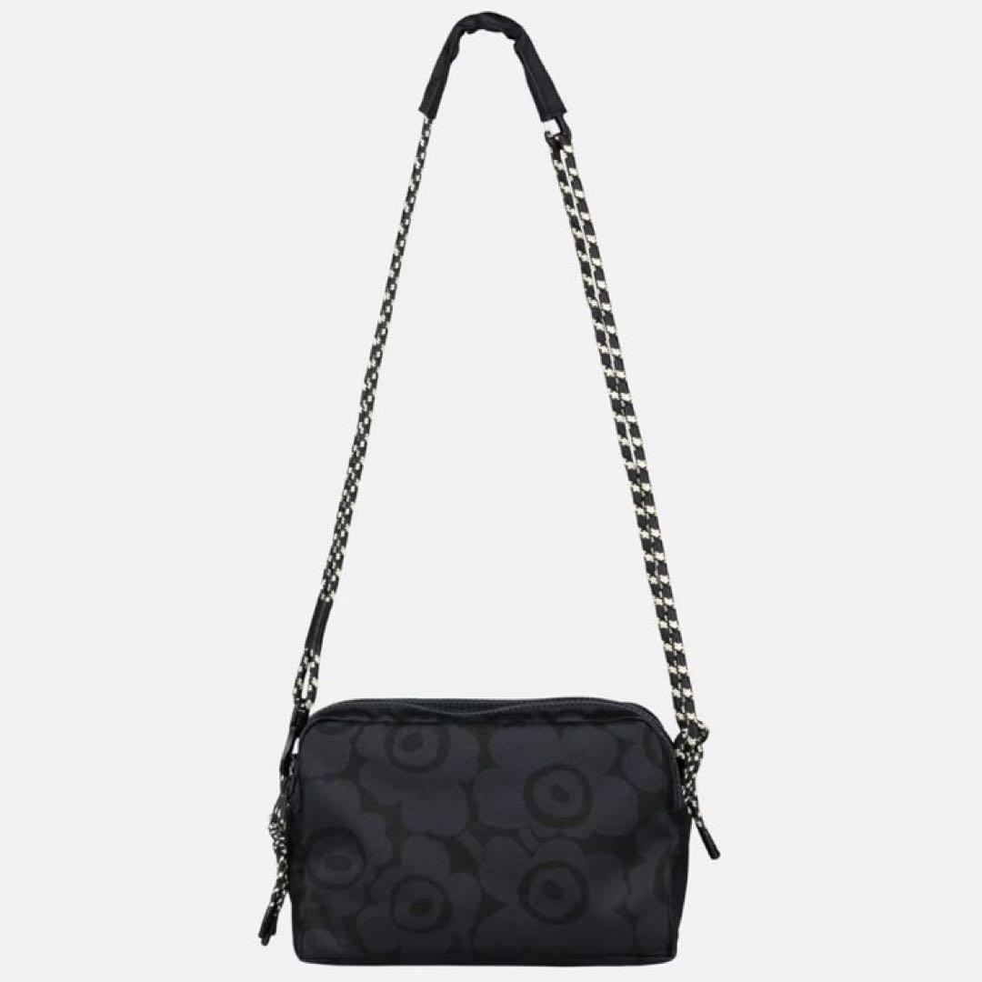 marimekko kioski ブラックショルダーバッグ