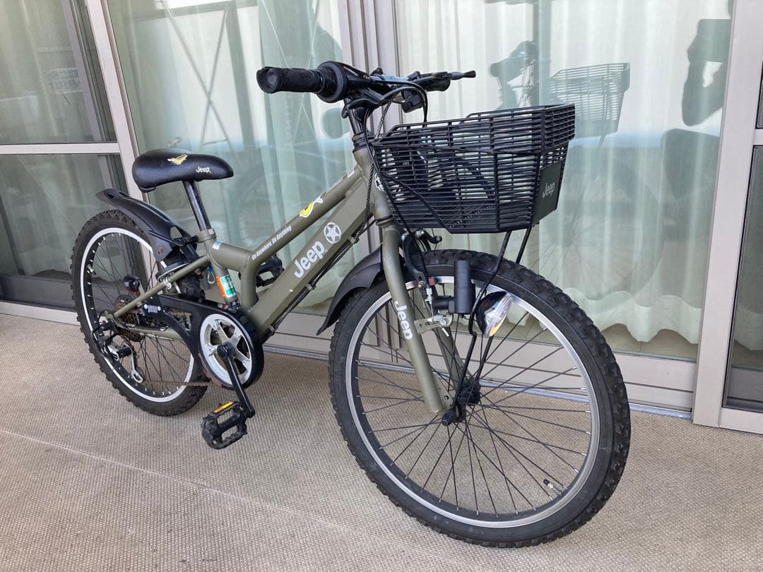 jeep ジープ　自転車　22インチ　子供用