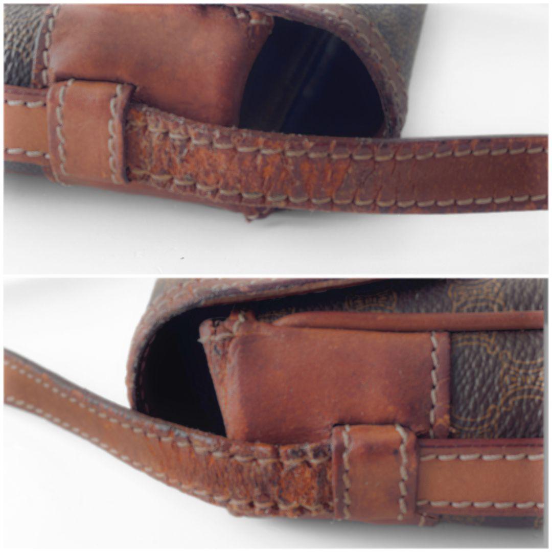 Celine セリーヌ マカダム柄 ミニ ショルダーバッグ オールド 正規品