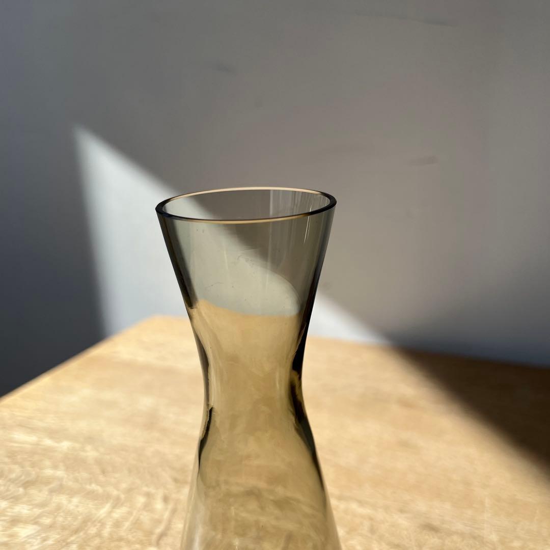 Kaj franck Nuutajarvi vase 1541オリーブグリーン➀