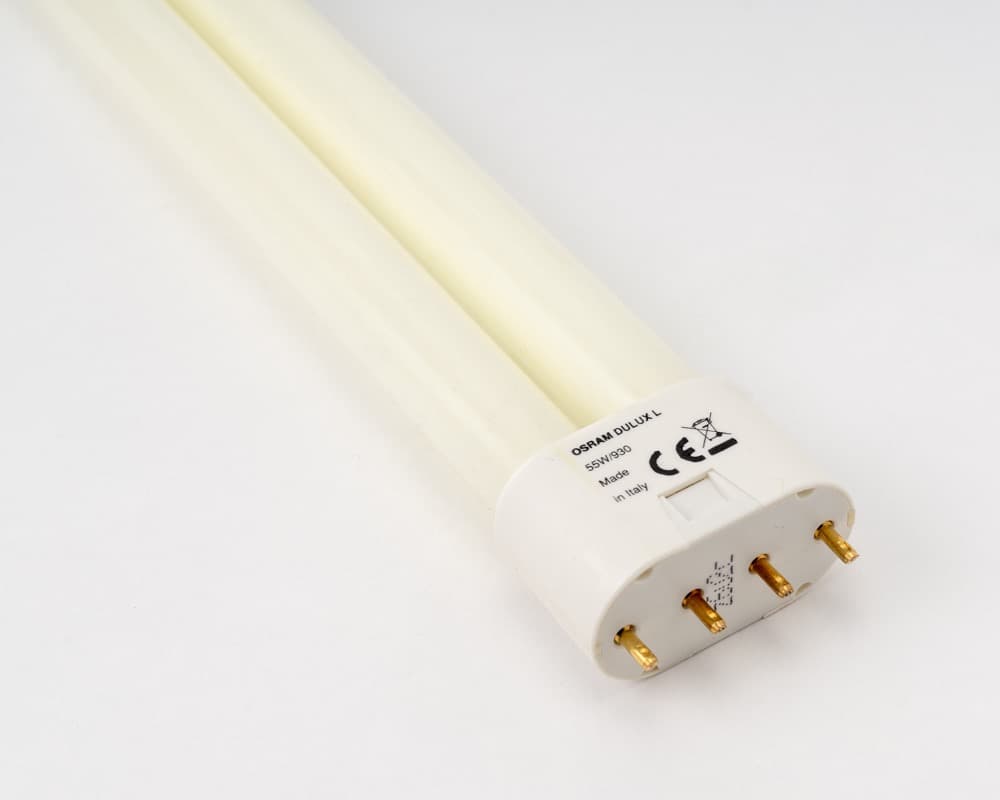 OSRAM コンパクト形蛍光ランプ DULUX L 55W 電球色 8本セット