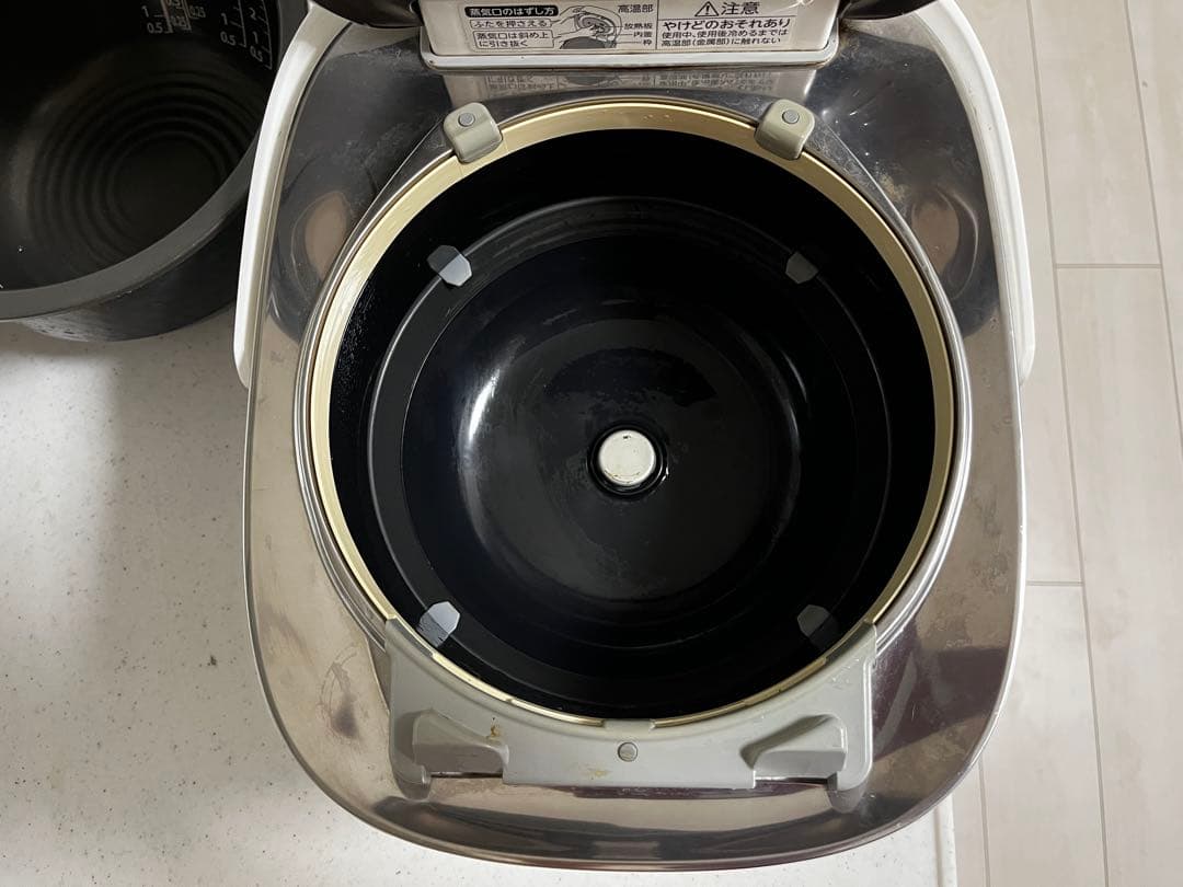 TOSHIBA 東芝 真空圧力 IH ジャー炊飯器 RC-10VXP 美品