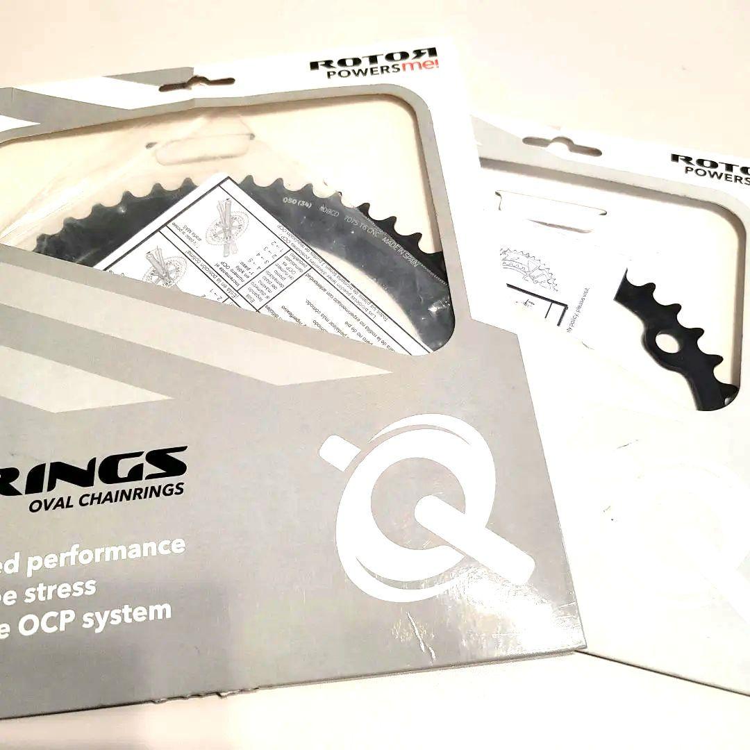 ROTOR Q-RINGS 50-34T 楕円リング 新品未使用