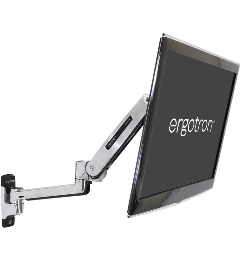 エルゴトロン LX昇降式ウォールマウントアーム 45-353-026
