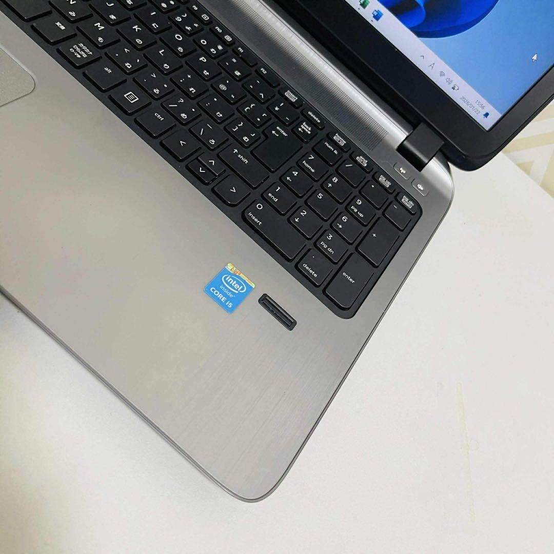 T13 HPノートパソコン i5メモリ8G高速 Windows11オフィス付き