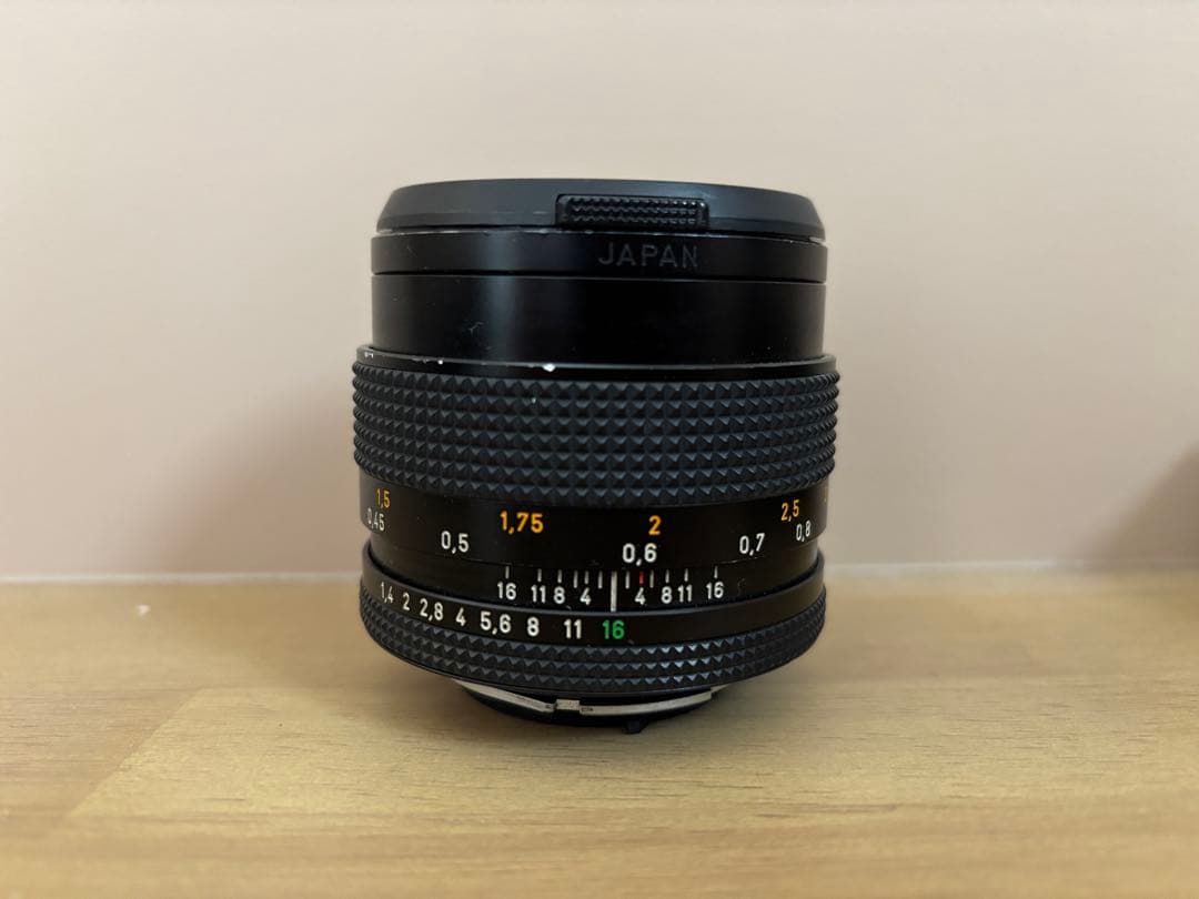 フィルムカメラ Carl Zeiss Planar T* 50mm F1.4 MMJ