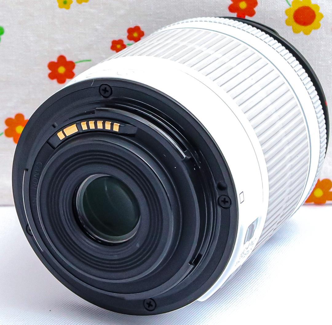 キャノン Canon kiss x7☆希少ホワイト☆スマホに転送☆高性能レンズ！