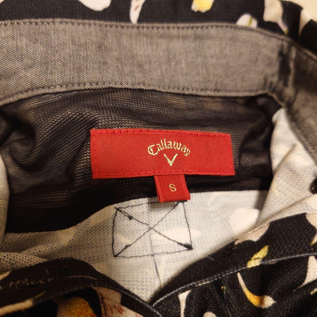 Callaway 花柄ポロシャツ 半袖 上下セット ３点セット