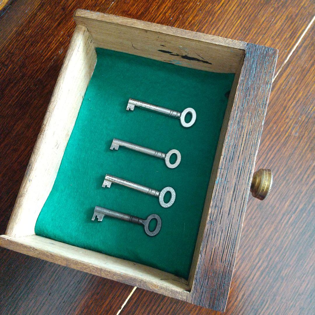 イギリス　アンティーク家具　ビューロー　オーク　本棚　サイドバイサイド