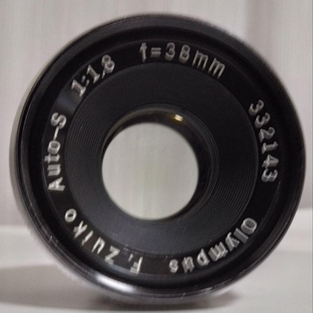 OLYMPUS PEN FTズイコ－ 38/1.8付き