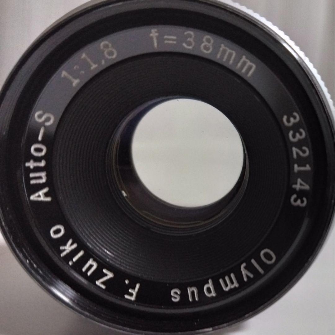 OLYMPUS PEN FTズイコ－ 38/1.8付き