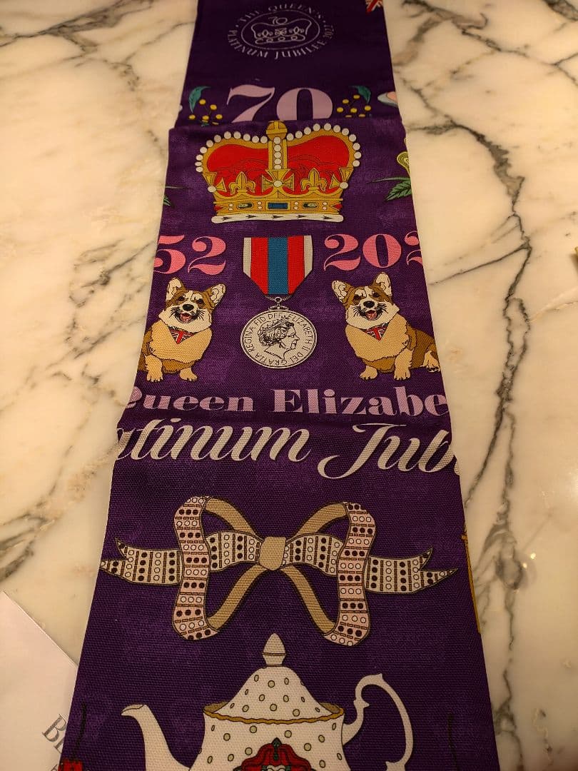 Bean & Bemble 限定ティータオル エリザベス女王プラチナ・ジュビリー